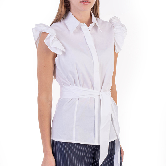 Elmas Phil Blouse Women size M White - Picture 2 of 5